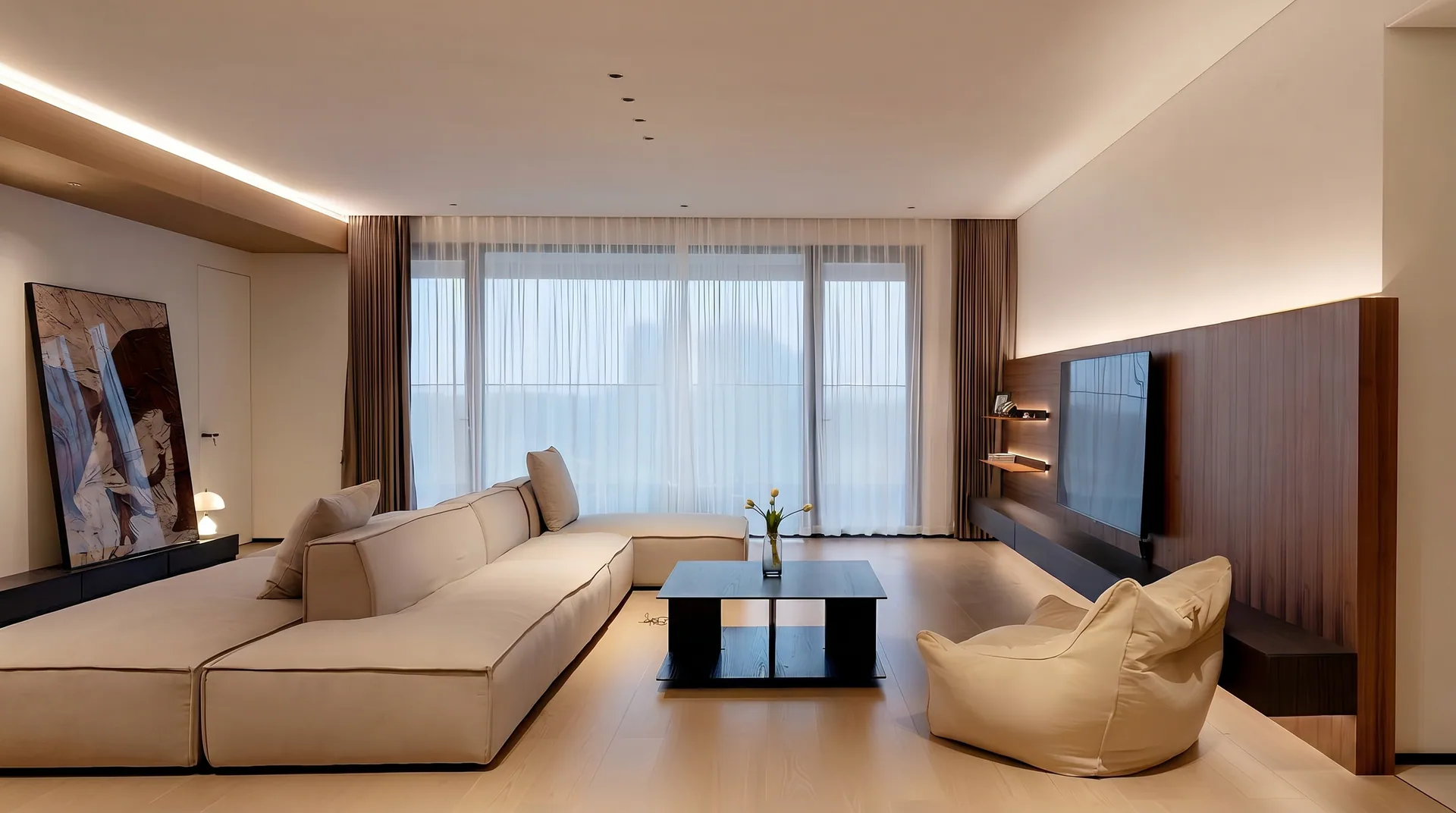 Luxury penthouse apartment